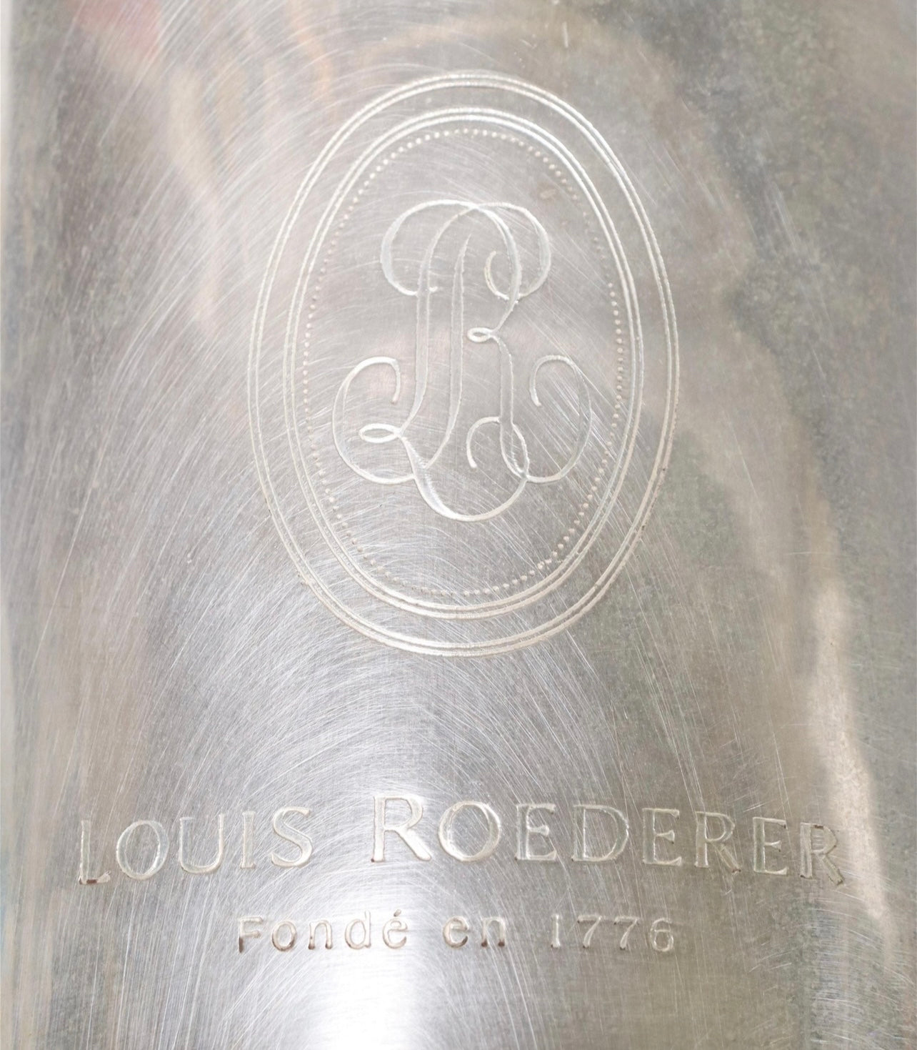Silver Plated Champagne Bucket for Louis Roederer