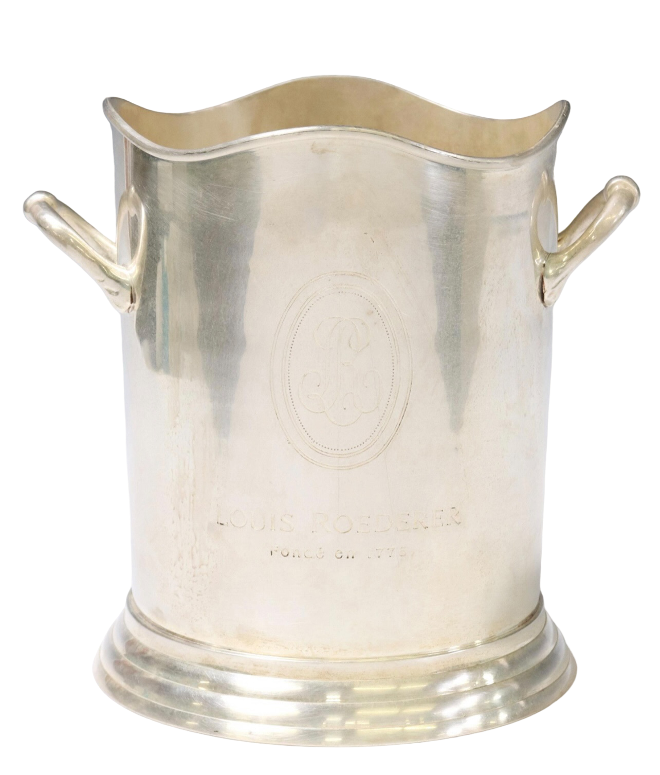 Silver Plated Champagne Bucket for Louis Roederer