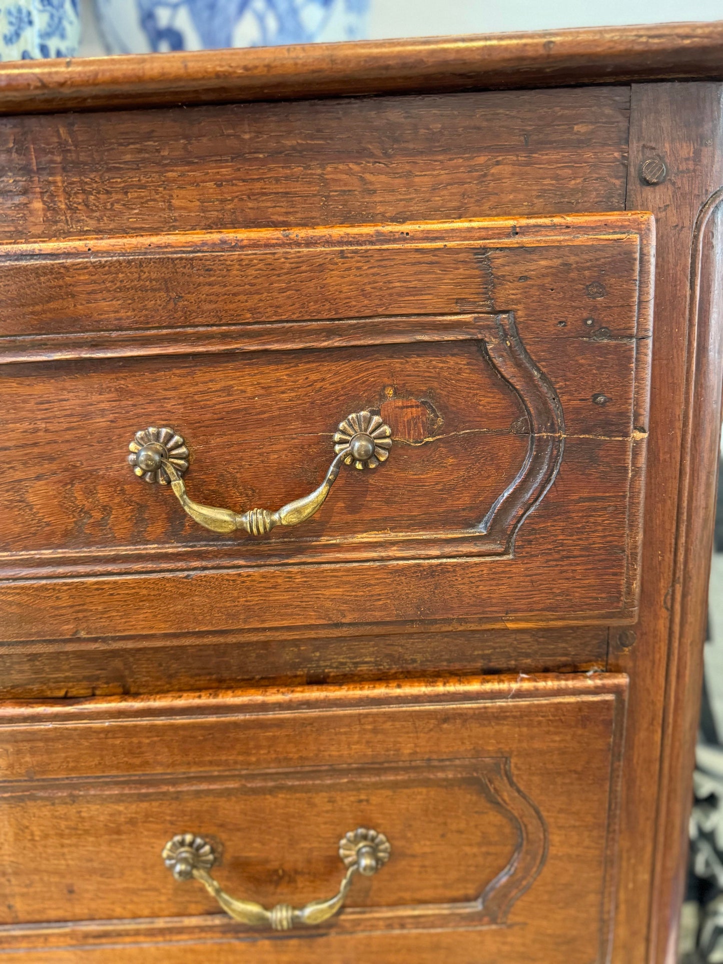 19th Century Louis XV Walnut Commode