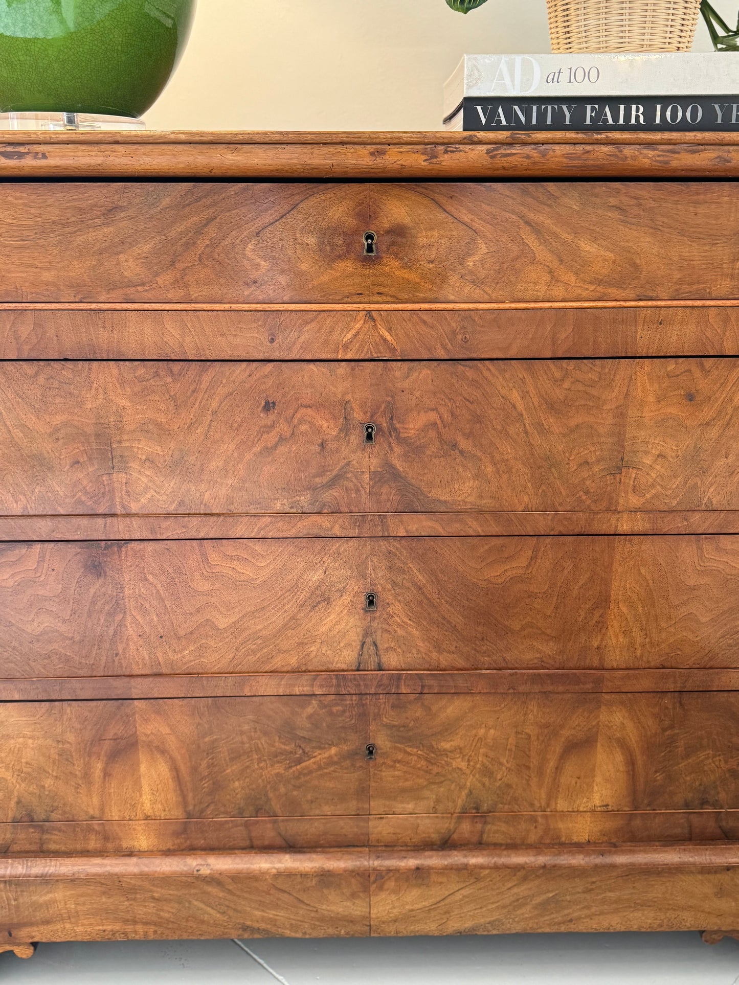 19th Century French Louis Philippe Walnut Commode