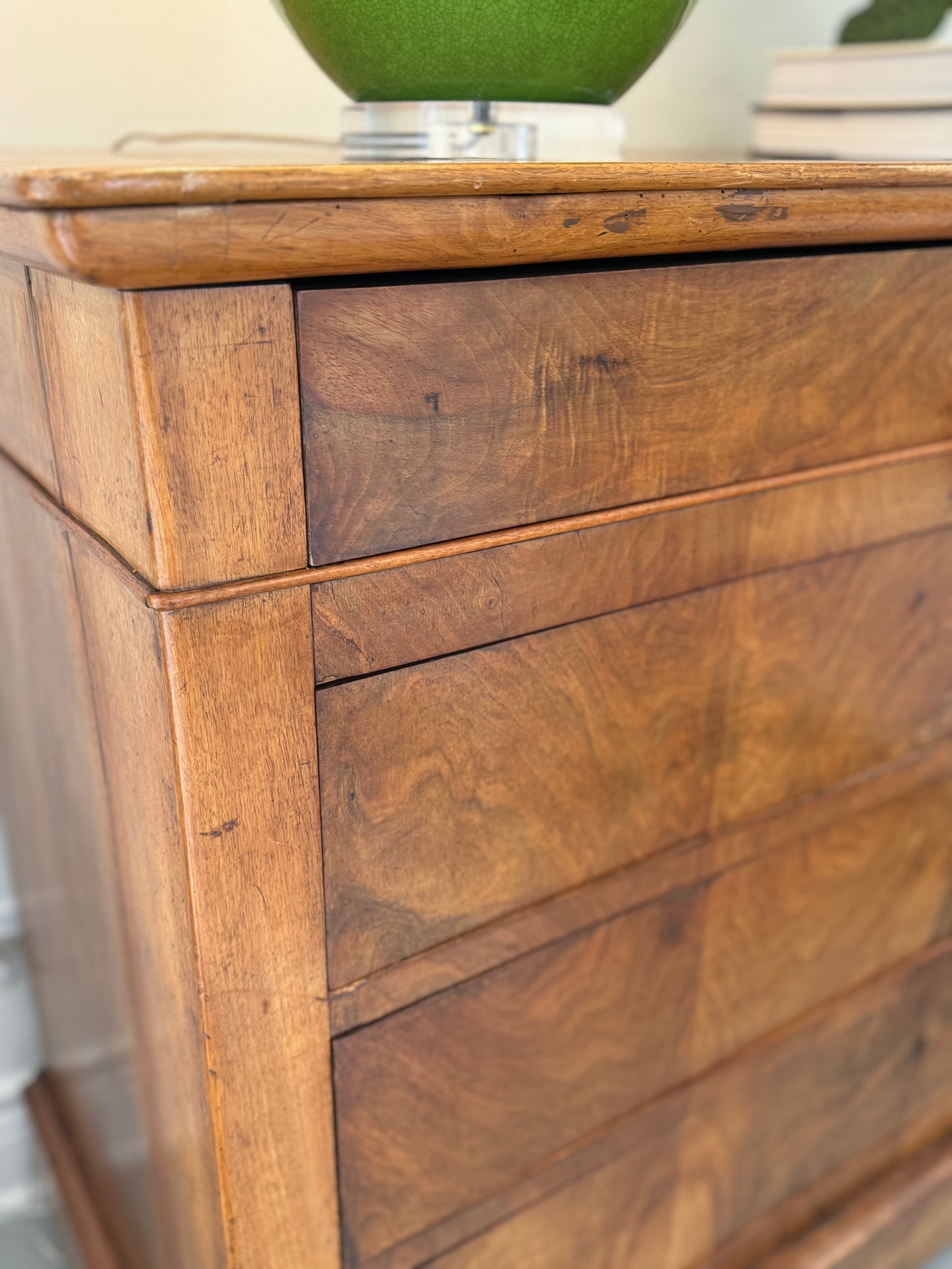 19th Century French Louis Philippe Walnut Commode